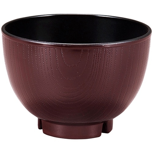 3.2寸 玉渕木目汁椀 新溜内黒 335