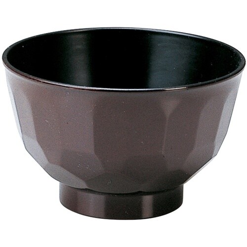 無地亀甲汁椀 溜 32602530