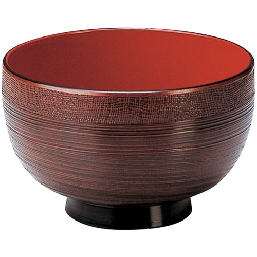 布目乱筋汁椀 栃内朱 33602660