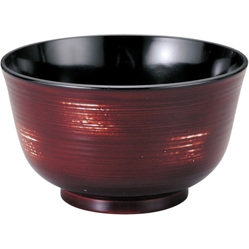 TA4.0寸 刷毛目汁椀 茶溜研出 31