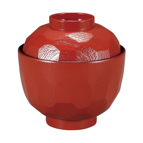 亀甲小吸椀 朱内黒 30044360