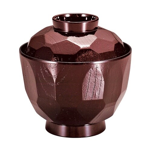 3.0ミニ亀甲小吸椀(蓋親)新溜 310