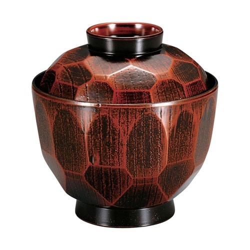 3.0ミニ亀甲小吸椀(蓋親)栃 3100