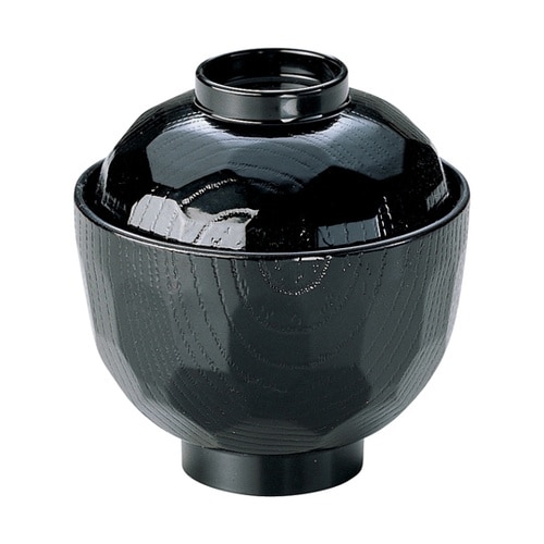 光亀甲小吸椀(蓋親)黒 35000020