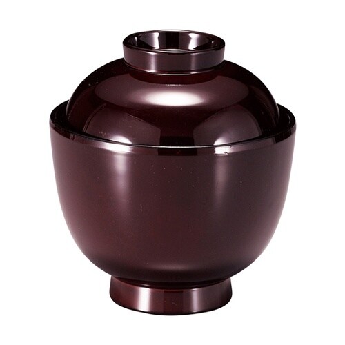 耐熱一口小吸椀 溜 内黒 3100587