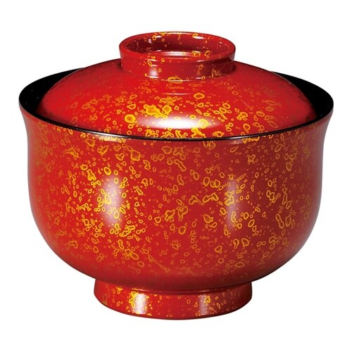 耐熱羽反一口椀 朱津軽 内黒 31005