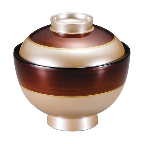 祥隅丸椀 銀透きべっ甲帯 1203332