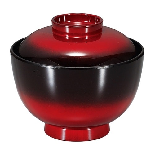 TA3.8寸 高仙才椀 朱ボカシ 330