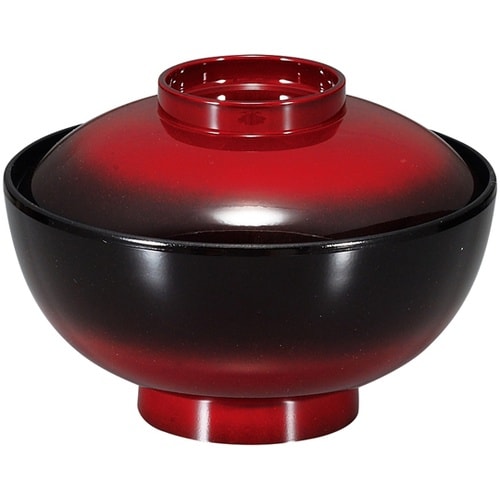 TA4寸 石平仙才椀 朱ボカシ 3360