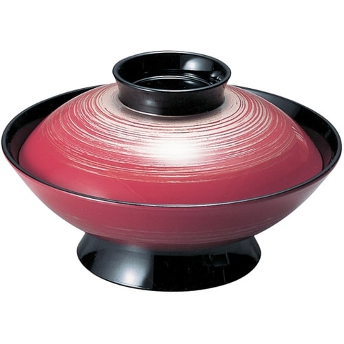 耐熱5.5寸 御殿型煮物椀 紫カスミ 内