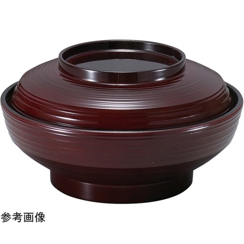 耐熱5.3寸 平蓋物 溜 内黒 1202