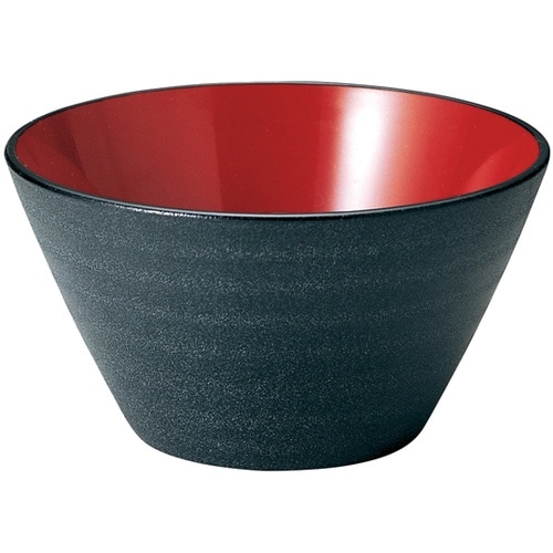 クイーン鉢 黒乾漆 内朱 7001033