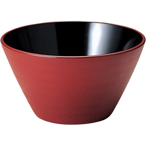 クイーン鉢 朱乾漆 内黒 7001034