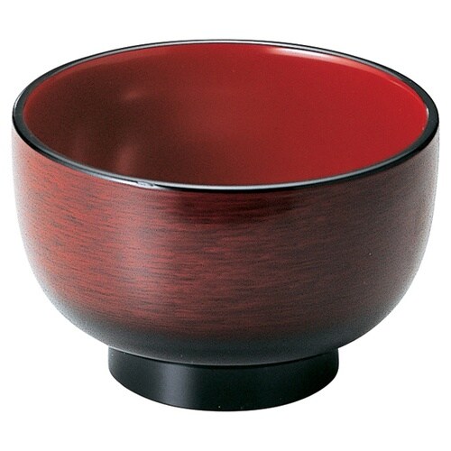 4.3寸 富貴鉢 後藤内吟朱塗り 451