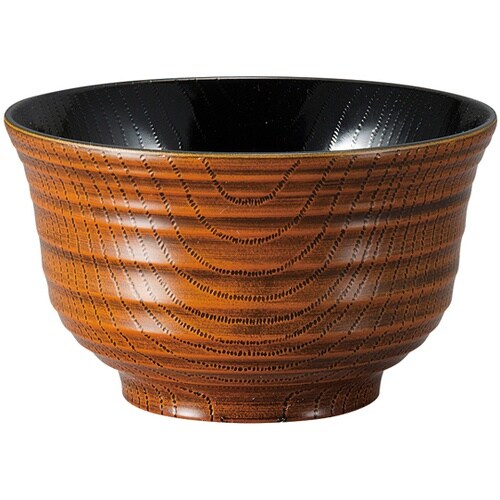 超耐熱13.6千段 お好み椀 栃内黒 3