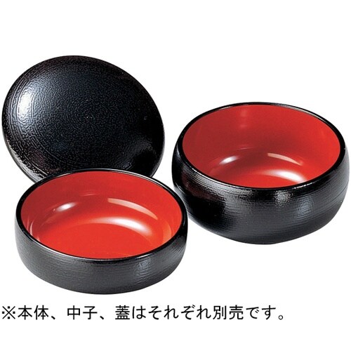 4寸 タイコ鉢 黒羽ケ目 3819121