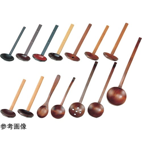 木製田舎しゃもじ(小)溜 4813077