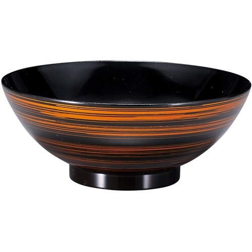 4.8寸 七草飯椀(大)金冠 内黒 41