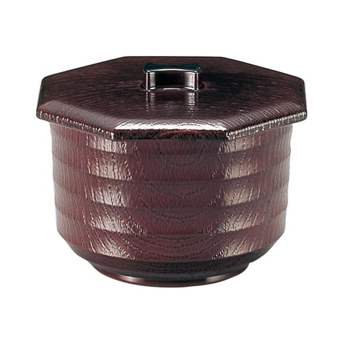 元禄木目飯器 溜(内朱)親蓋セット 33