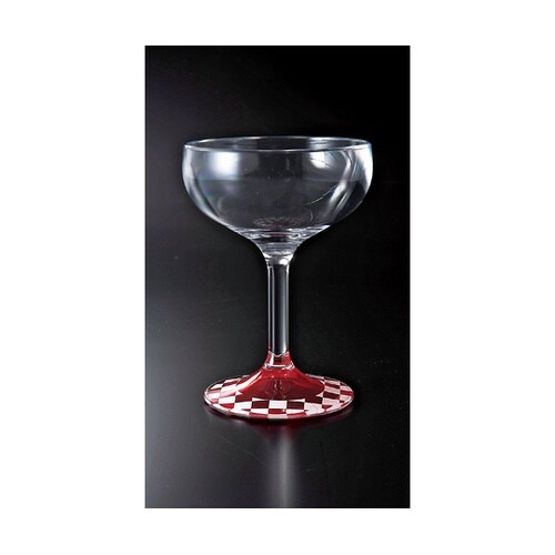 トライタンシャンパングラス レッドクロス