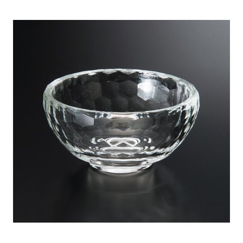 φ80鉢 亀甲カットガラス 750052