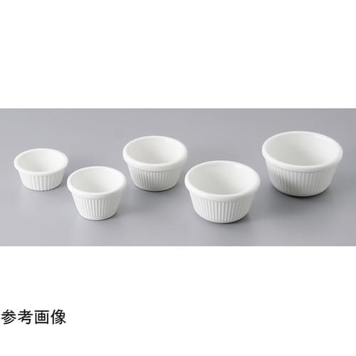 メラミン φ8.5 ストライプスフレ 白