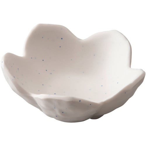 メラミン 花びら(九)粉引 803041