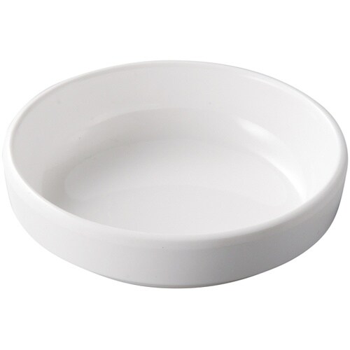 メラミン 9.0 姫切立小皿 白グロス