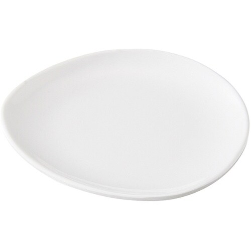 メラミン 101 変り雲小鉢 白グロス