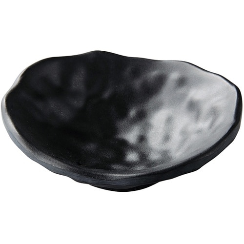 メラミン 8.9 ひねり小判荒打目小鉢