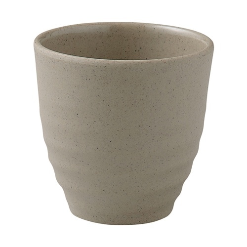 腰丸フリーカップ 粘土粉引 833613