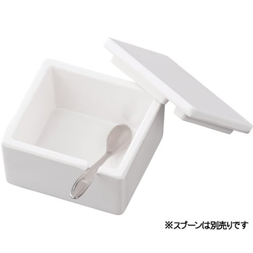 メラミン 薬味箱(セット)白グロス 80