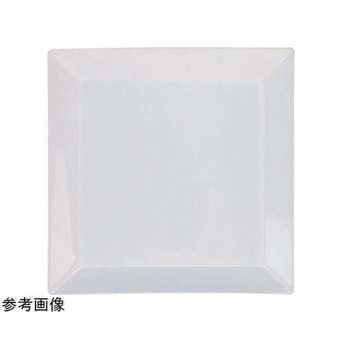 13.7cm 角スクウェプレート ホワイ