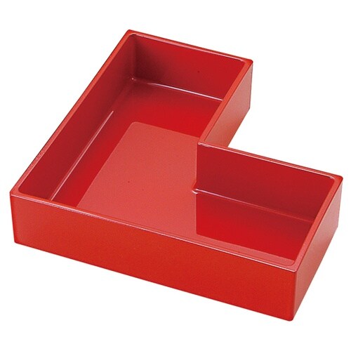 A 138×138L型箱(玉手重用)赤(