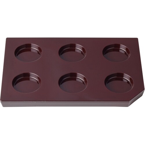 耐熱サークルシックスプレート 新溜 50