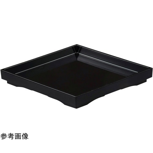 36cm 菱形盛込器 黒(裏黒) 500