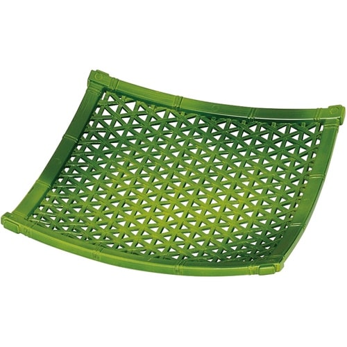 5.5寸 やすらぎ角皿 若竹 51272