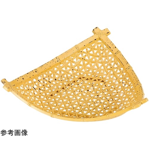 5.5寸 やすらぎ三角皿 ゴマ竹 510