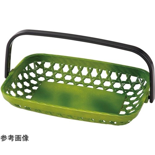 8寸 長角手提カゴ 若竹 5520382