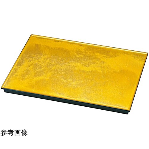 25cm 長角フラットプレート 金雲 5