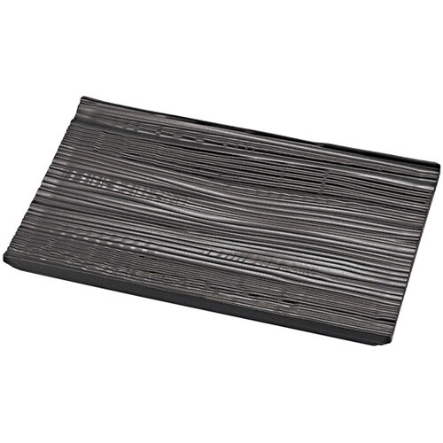 流木盛皿(中)いぶし銀塗 270*158