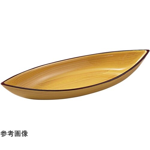 9寸 くま笹盛器 白木刷毛目 51272