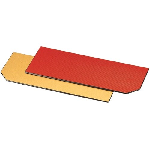 7.5寸 千筋すかし箱用底板金/朱 51