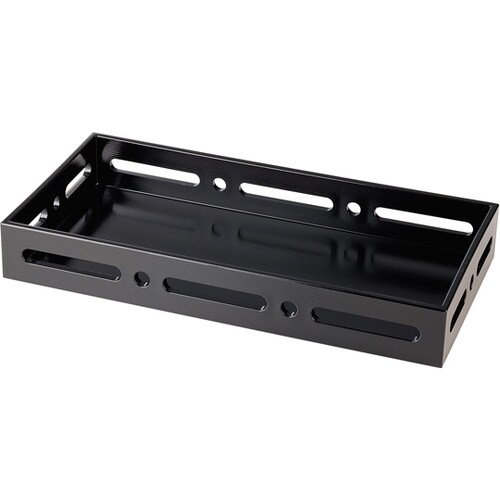 30cm 長手透かし盛器 黒(裏黒) 5