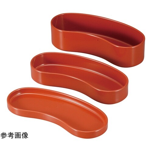 7.5寸 双輪盛皿 柿朱 5127247