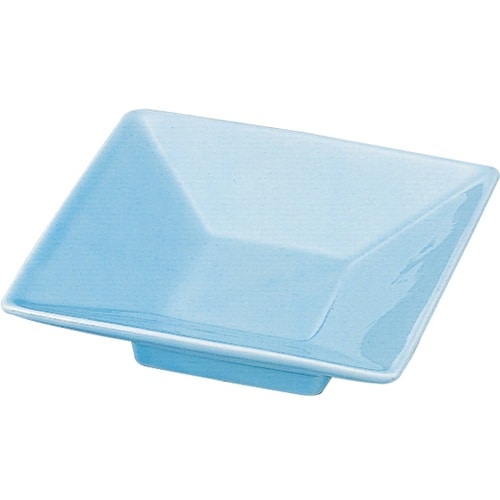 陶)四方角小皿 青磁 80500340