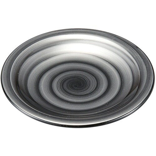 A)10cm 小皿 銀渦 7401146