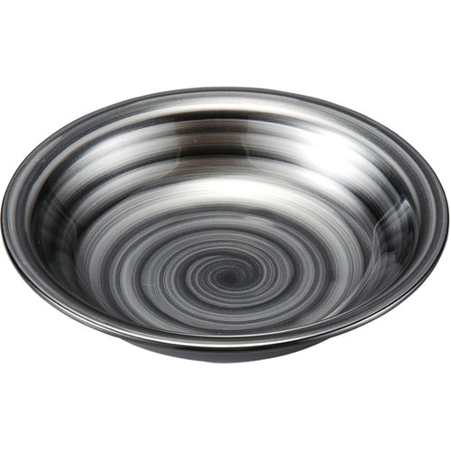 14cm フルーツ皿 銀渦 740114