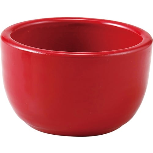 丸小鉢 赤二度塗り 55205010