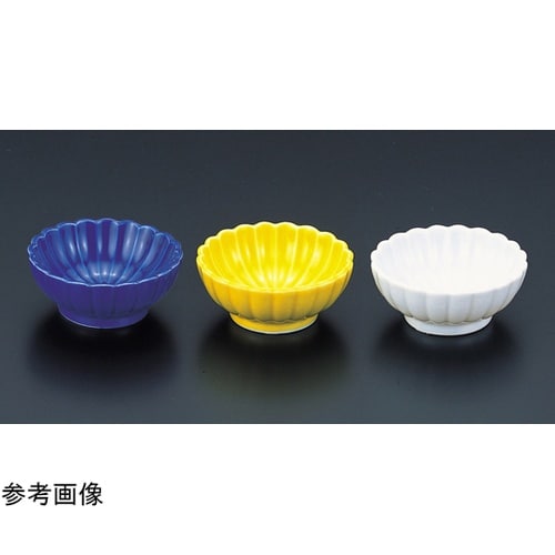 ABS菊型珍味(中)黄色 φ80 831